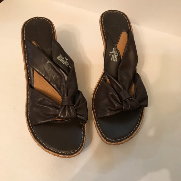 Bjorndal Shoes - Bjorndal brown wedges size 11